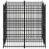 Outdoor Dog Kennel Steel 39.7 ft²