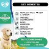 Hemp Calming Chews for Dogs Puppy Pet Separation Anxiety Relief Treats & Calm Aggressive Behavior Melatonin Anti Stress Treatment Help with Thunder Sl